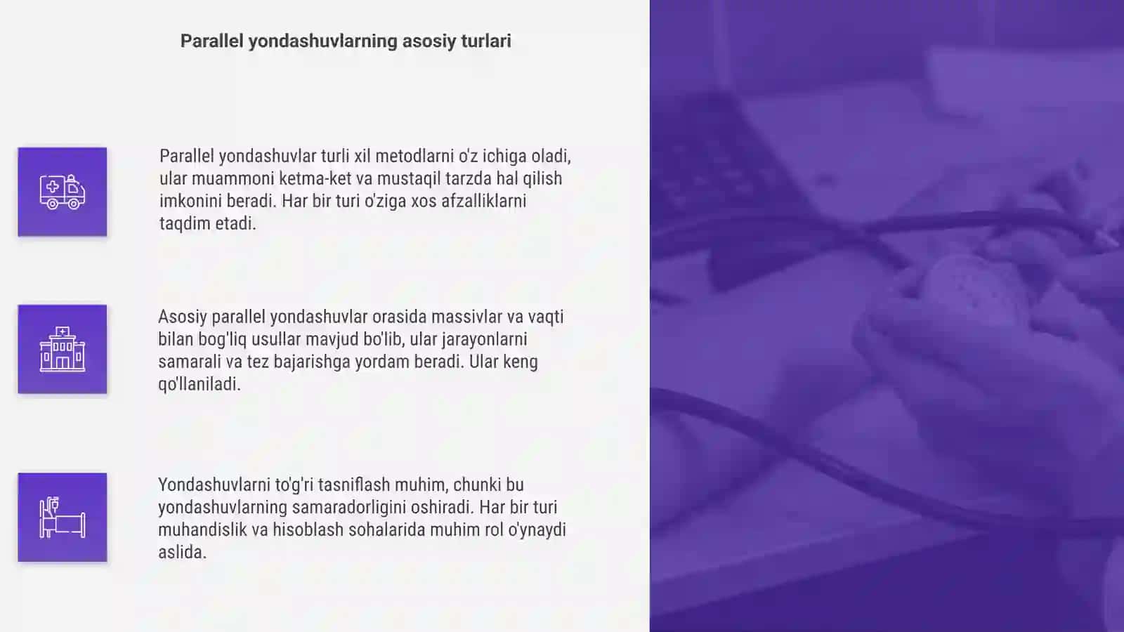 Parallel yondashuvlarni tasniflash 4