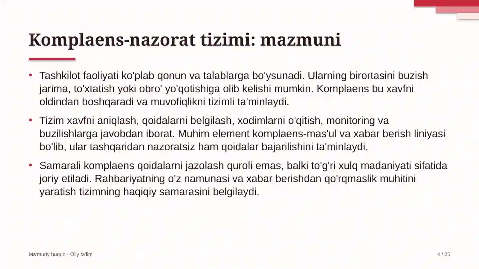 taksi xizmatida komplaens nazorat tizimi 6367 4