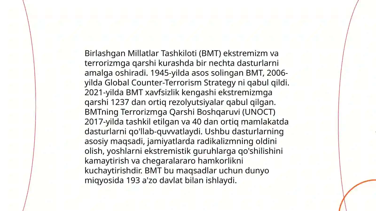 Ekstremizm va terrorizmga qarshi xalqaro hamkorlik 4