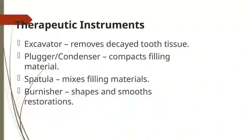 DENTAL INSTRUMENTS 4