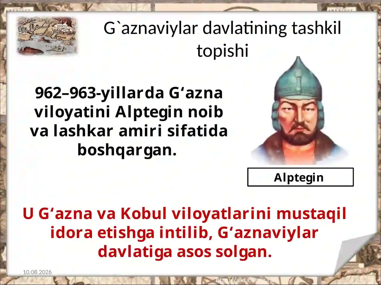 G‘aznaviylar davrida ma'daniy hayot 4