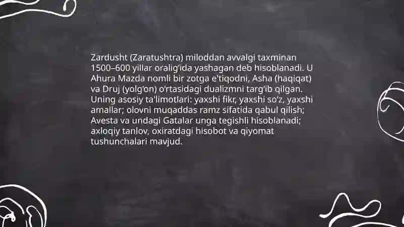 Zardushtiylik dini 4