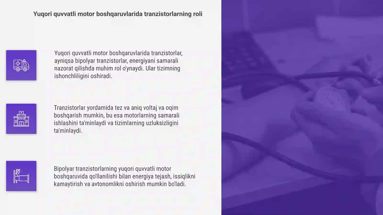 Tranzistorlar va bipolyar tranzistorlar 4