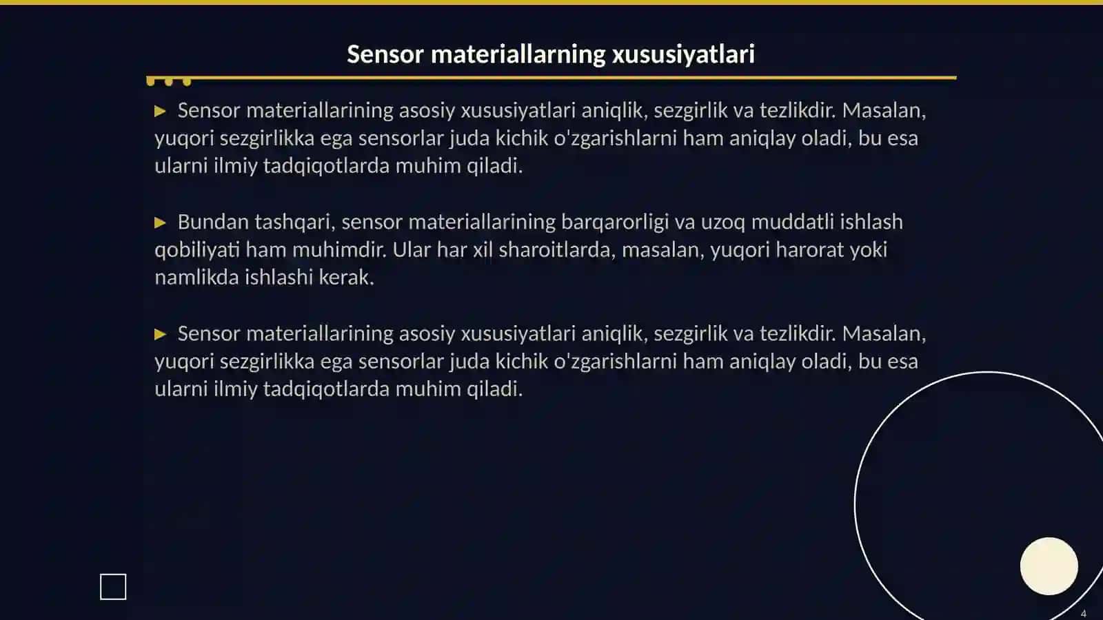 Sensor materiallar 4