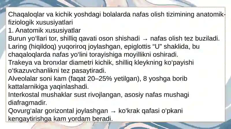 Oʻpka funksiyasini tekshirish 4