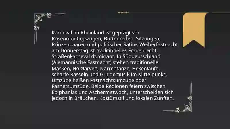 Über Traditionen und Feste in Deutschland 4