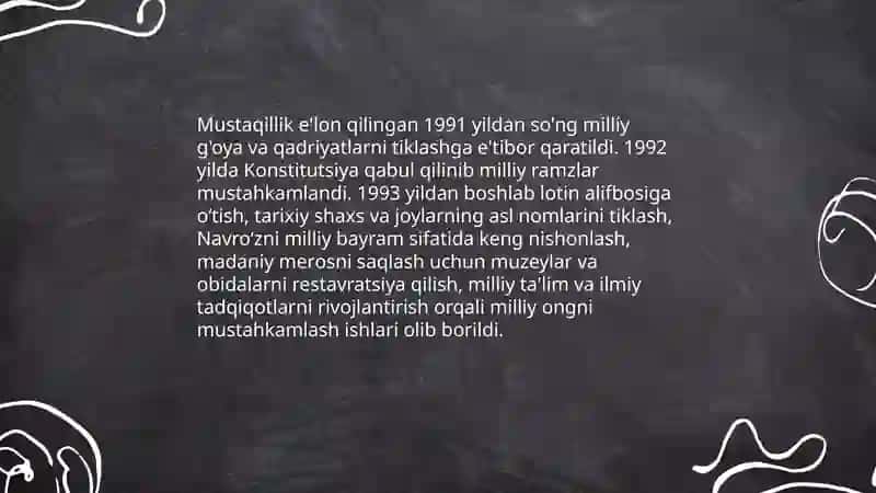 Ma'naviy va ma'rifiy taraqqiyot 4