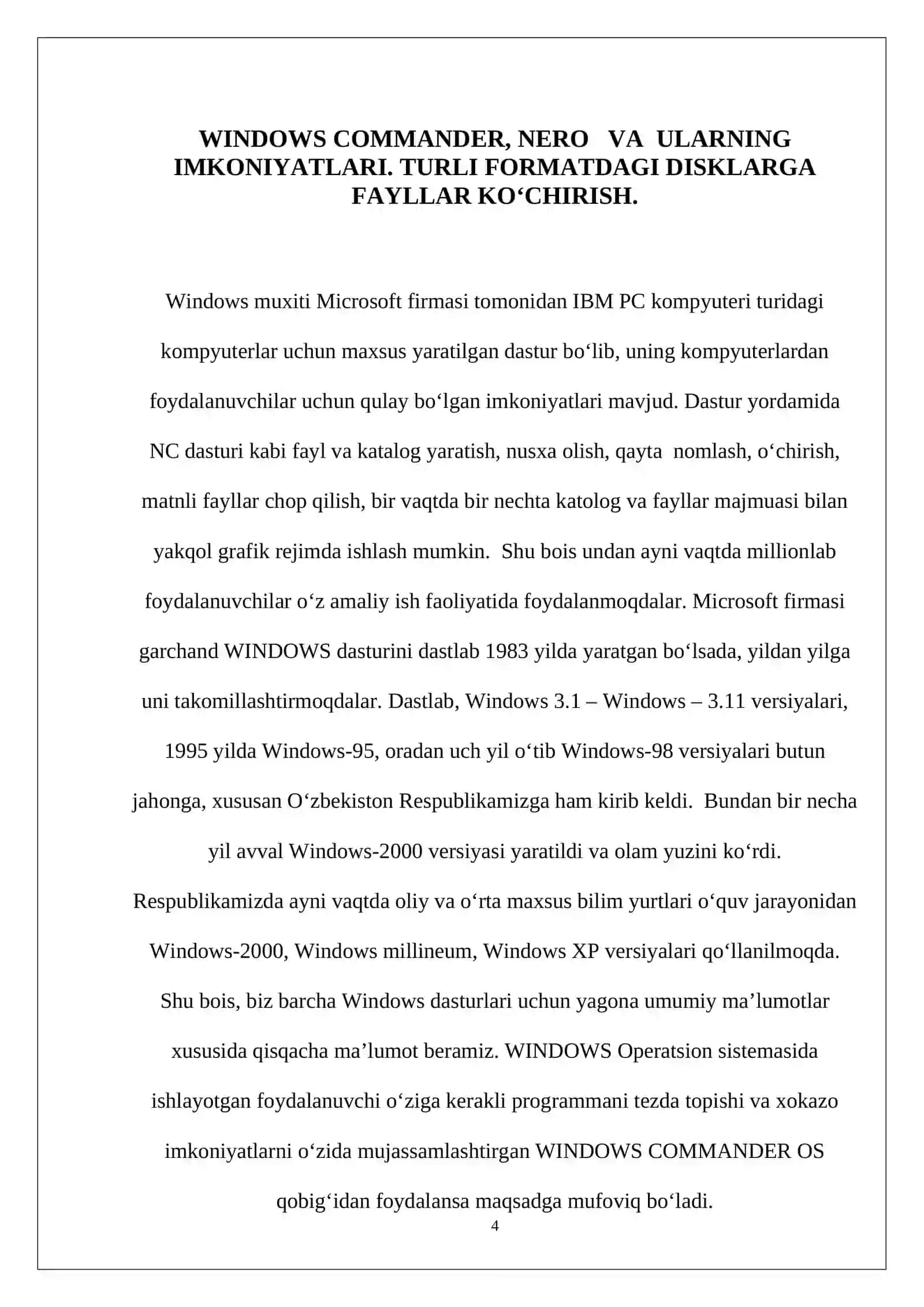 KT: ”INFORMATIKA VA AT” YONALISHI 4