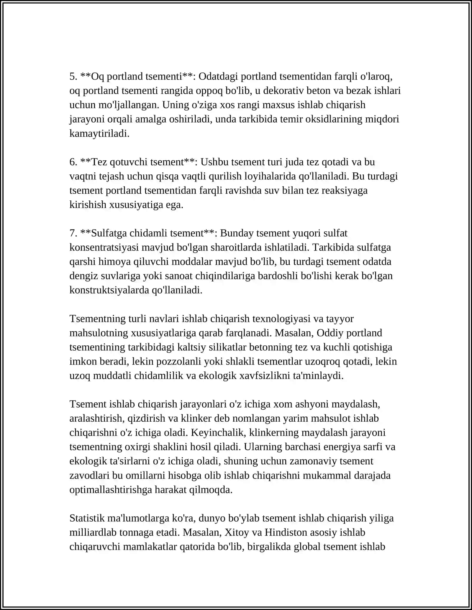 QURILISH MATERIALLARI 4