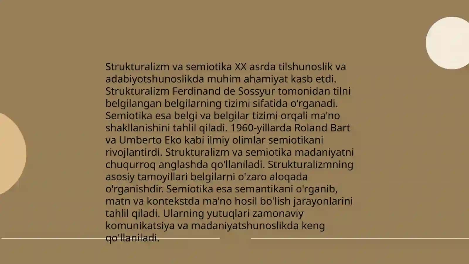 Strukturalizm va uning yo'nalishlari 4