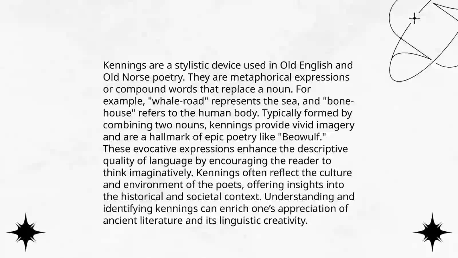 Artistic features of Beowulf 4