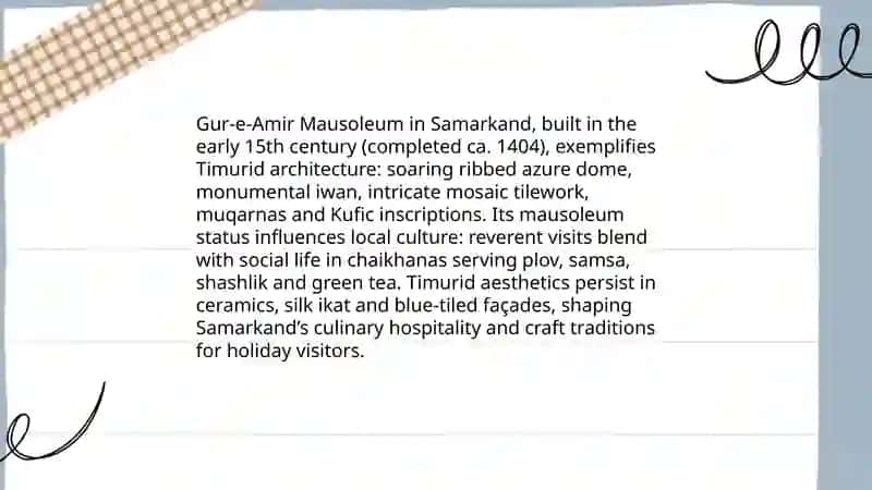 Holiday destination in Uzbekistan 4
