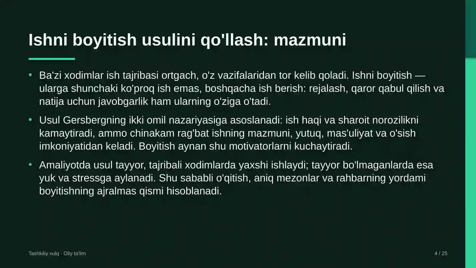 vodorod energetikasida ishni boyitish usulini qo'llash 7995 4