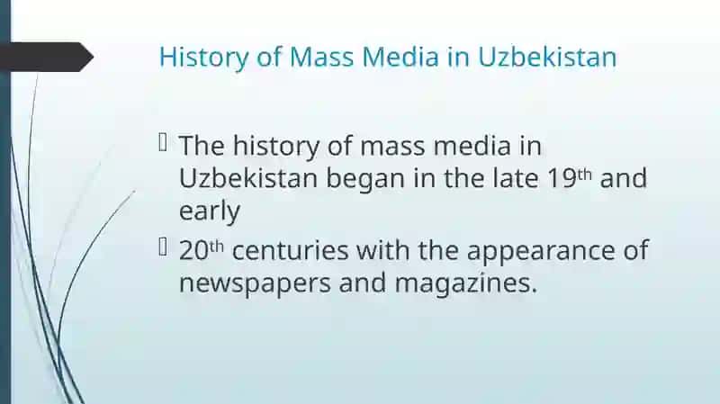 Mass Media in Uzbekistan 4