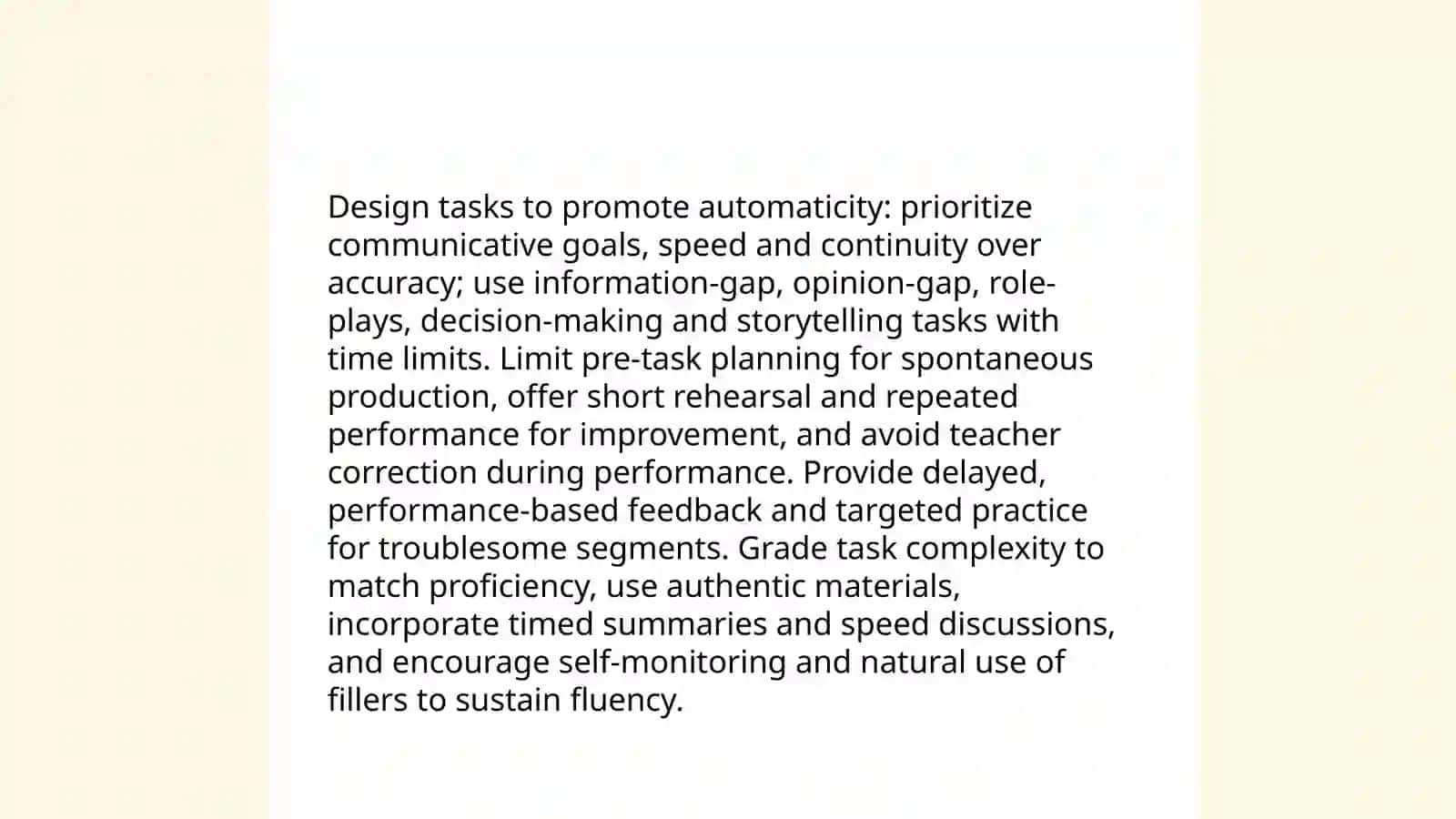 Designing activities for particular language skill 4