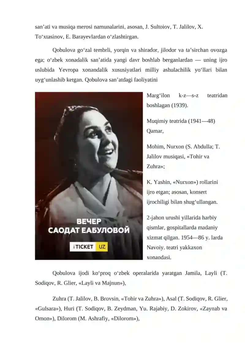 Saodat Qobulova 4