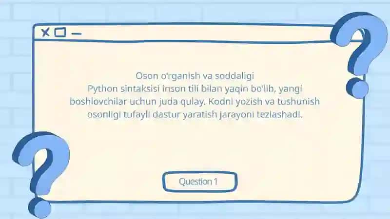 Pythonning  afzalliklari 4