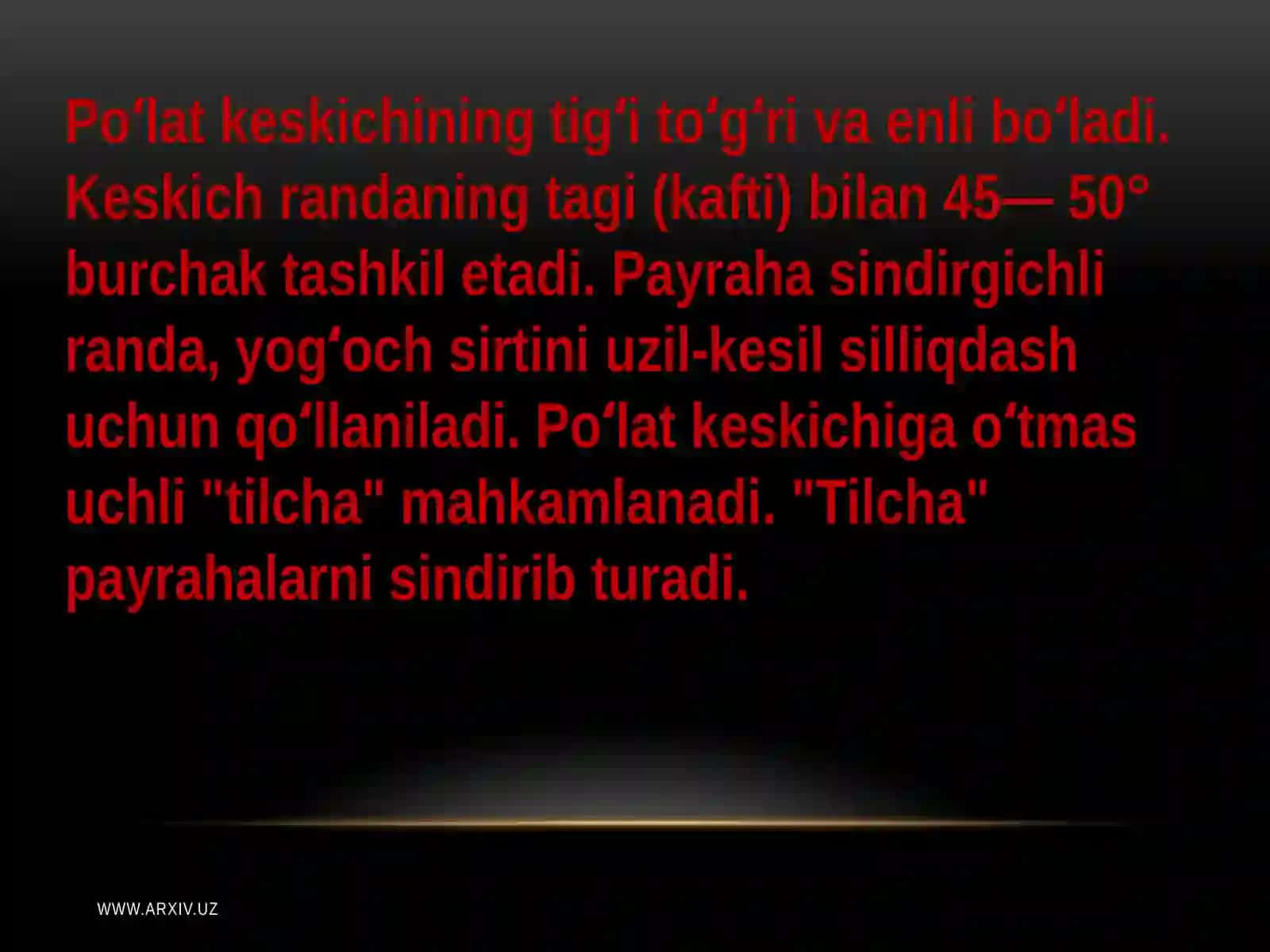 Duradgorlik va chilangarlik ish asboblari 4