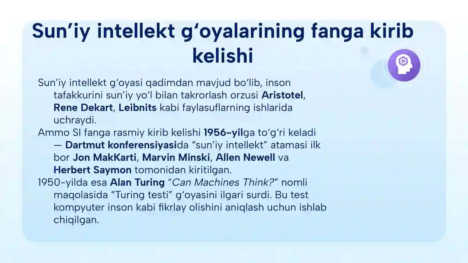 Sun’iy intellekt 4