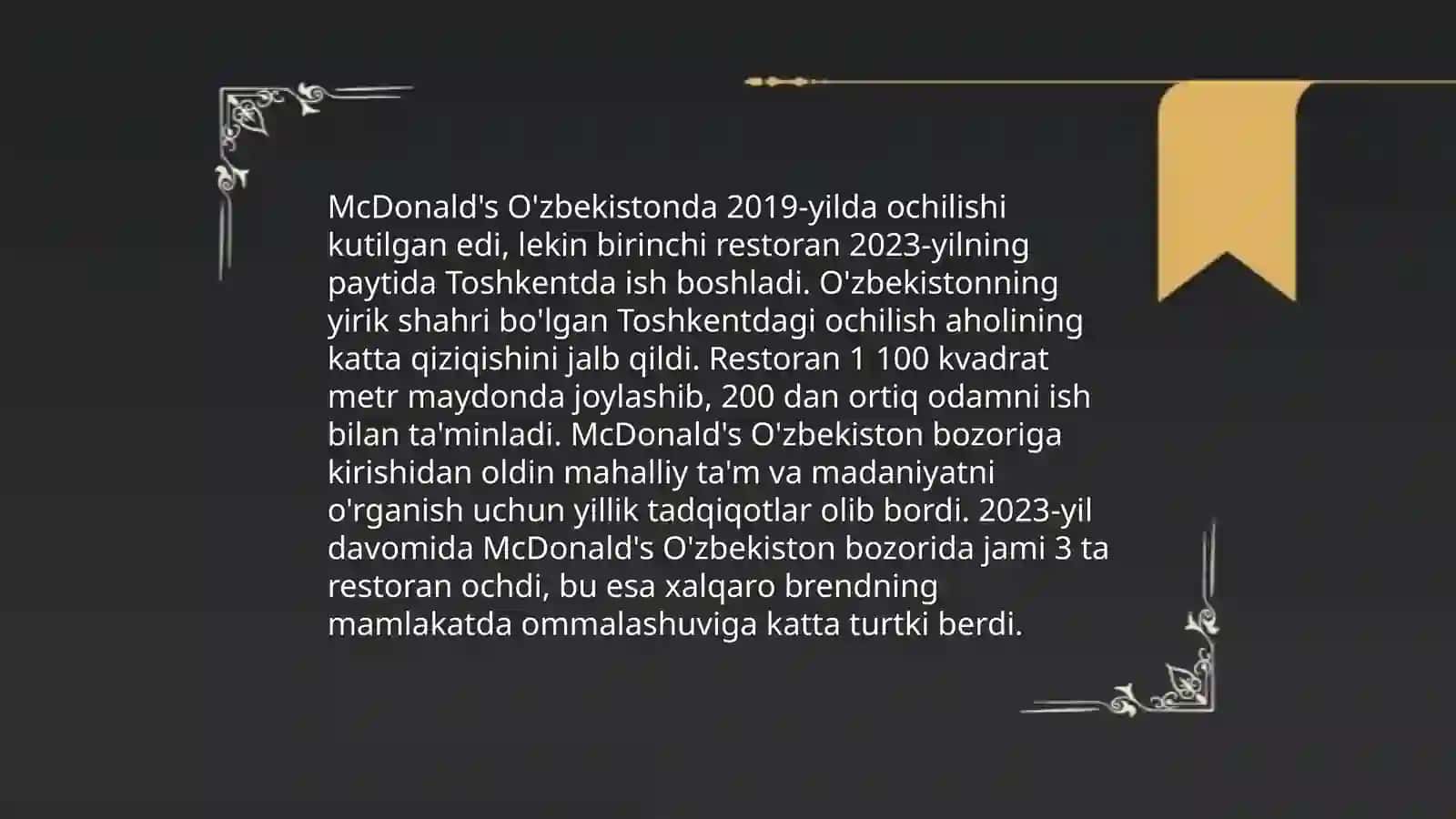 McDonald Va Raqobatchilari 4