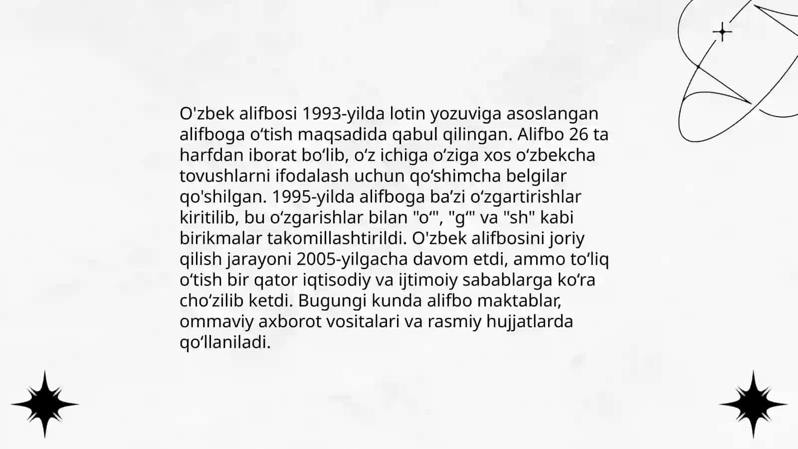 Alifbo (alfavit) 4