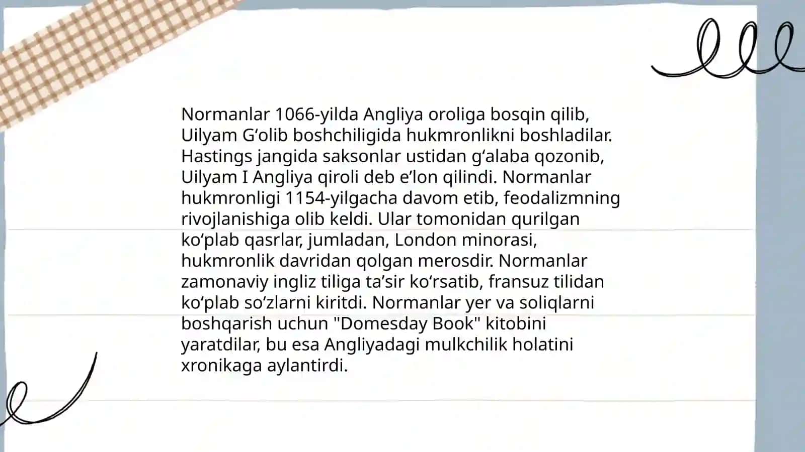 XI-XV asrlarda Angiliya 4