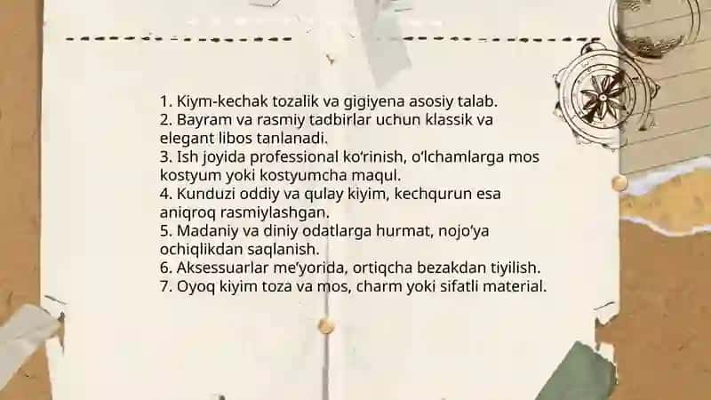 Kundalik etiket 4