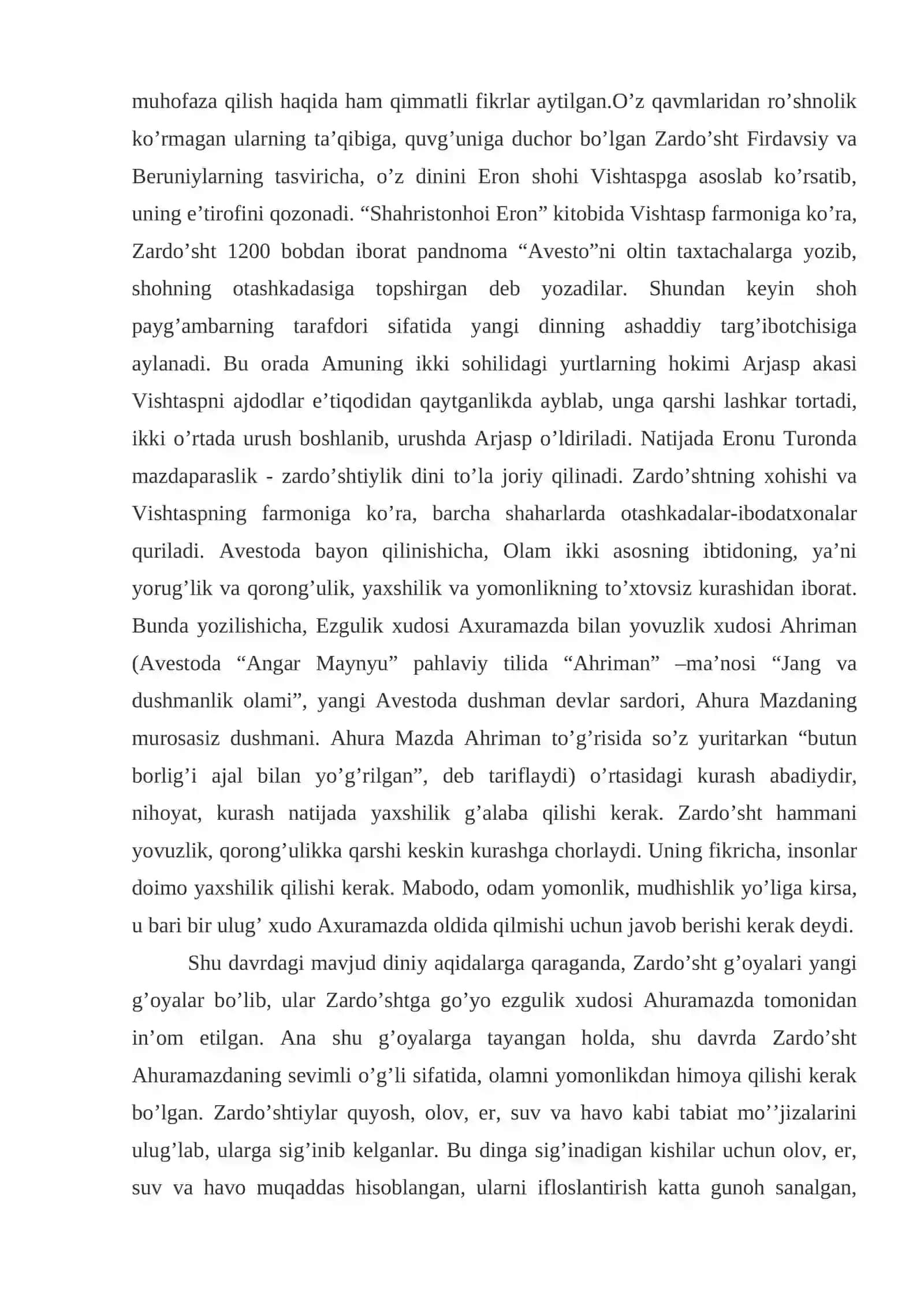 Zardo‘shtiylik dini 4