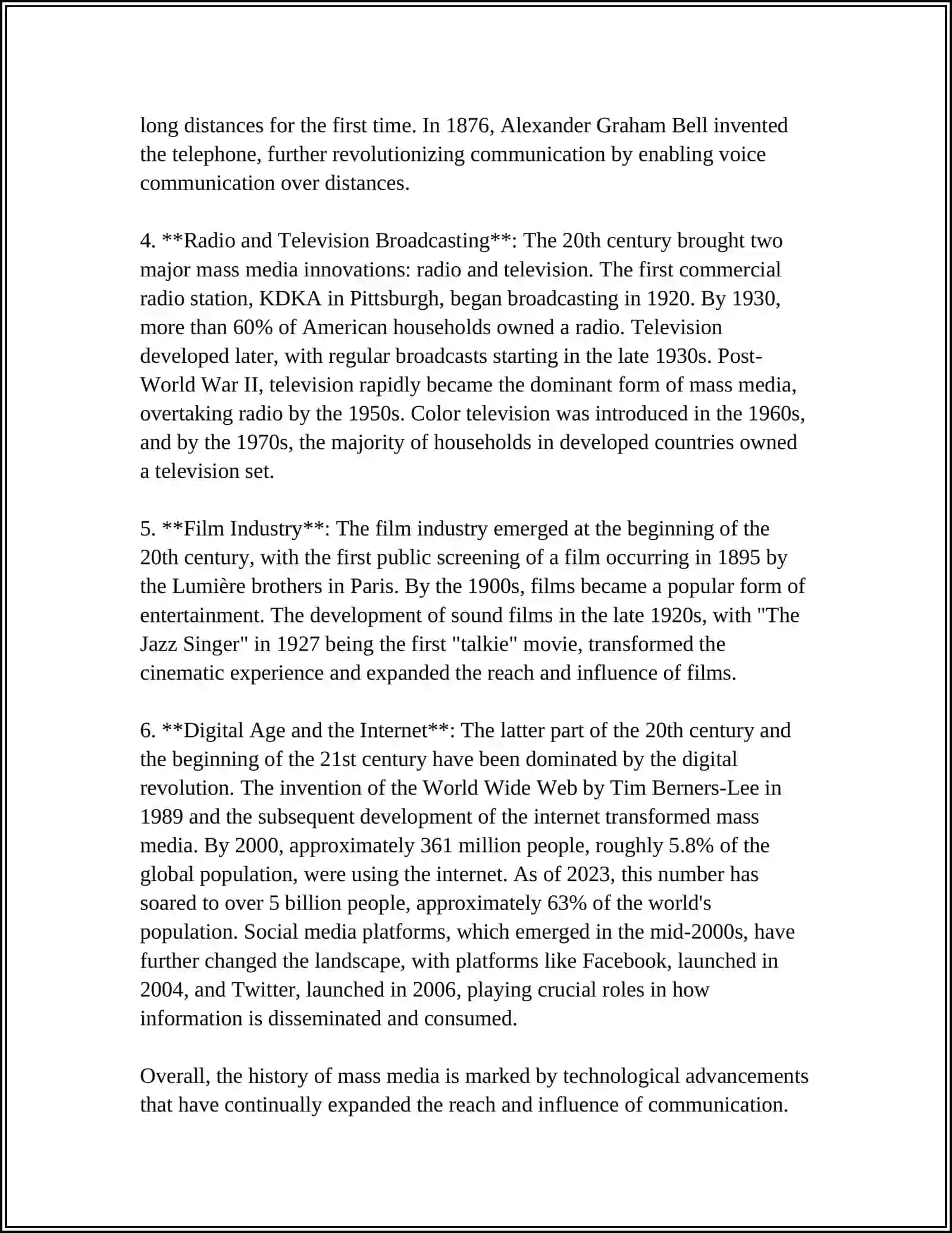 MASS MEDIA 4