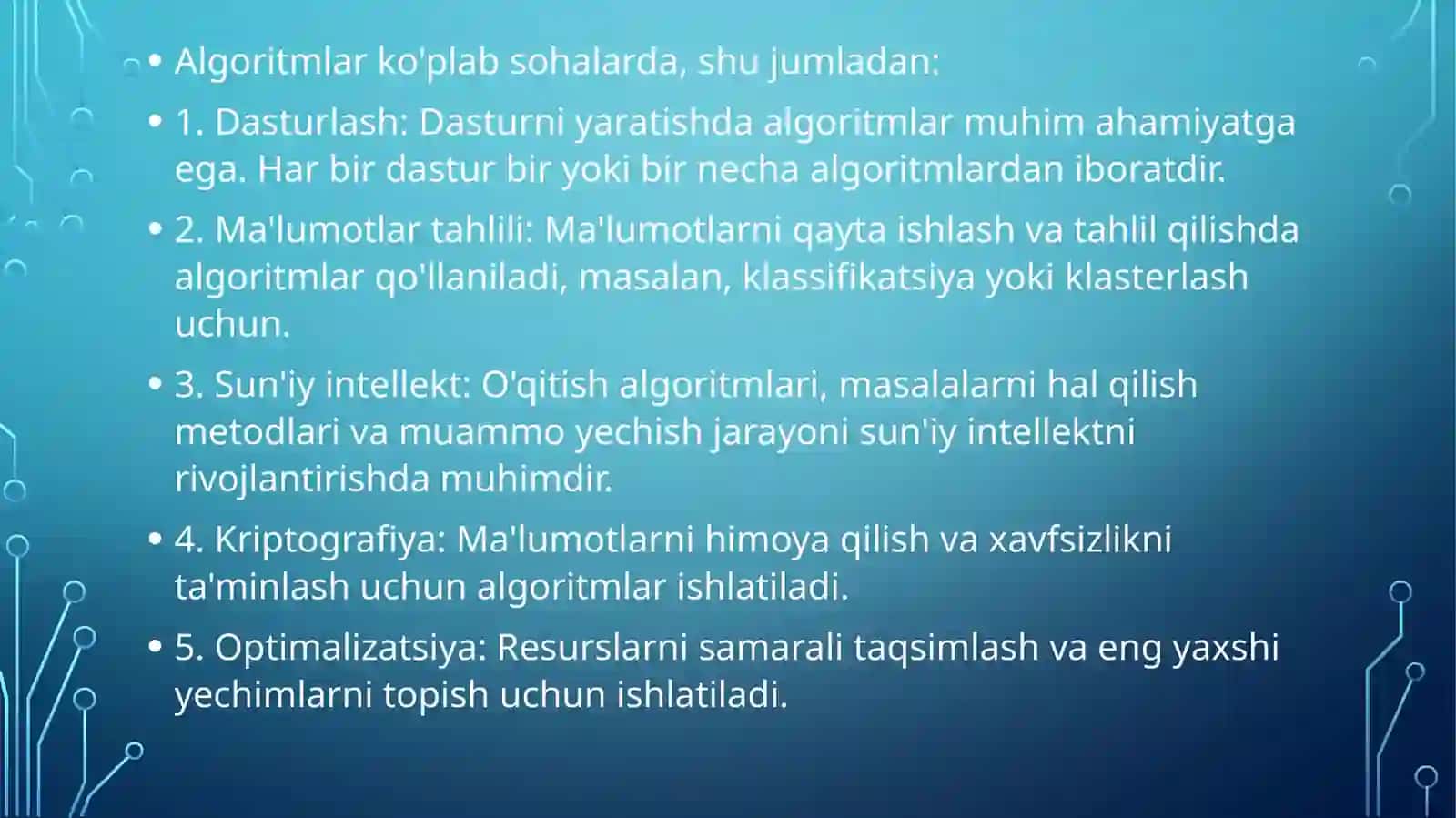 Algoritmtushunchasi 4