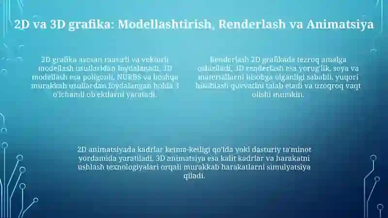 Kompyuter grafikasi 4