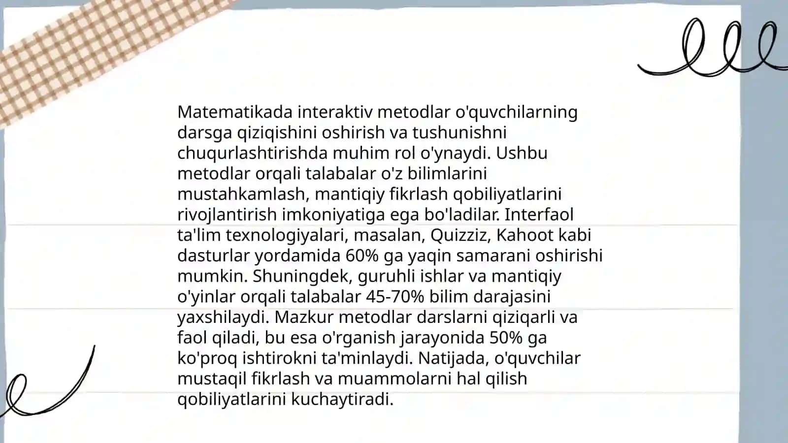 Matematikani o'qitishda STEAM yondashuvi 4