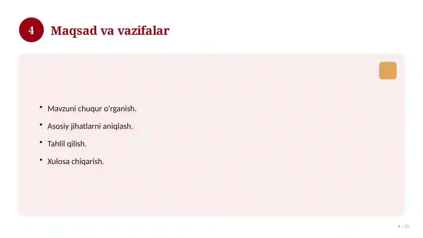Trigonometrik funksiyalarning qiymatlari jadvali 4