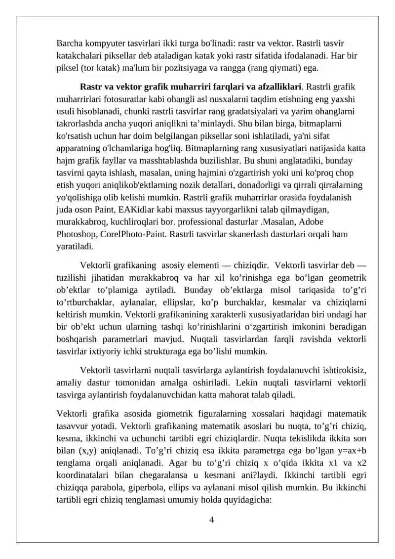 "VeKTorli Grafika Dasturlari" 4