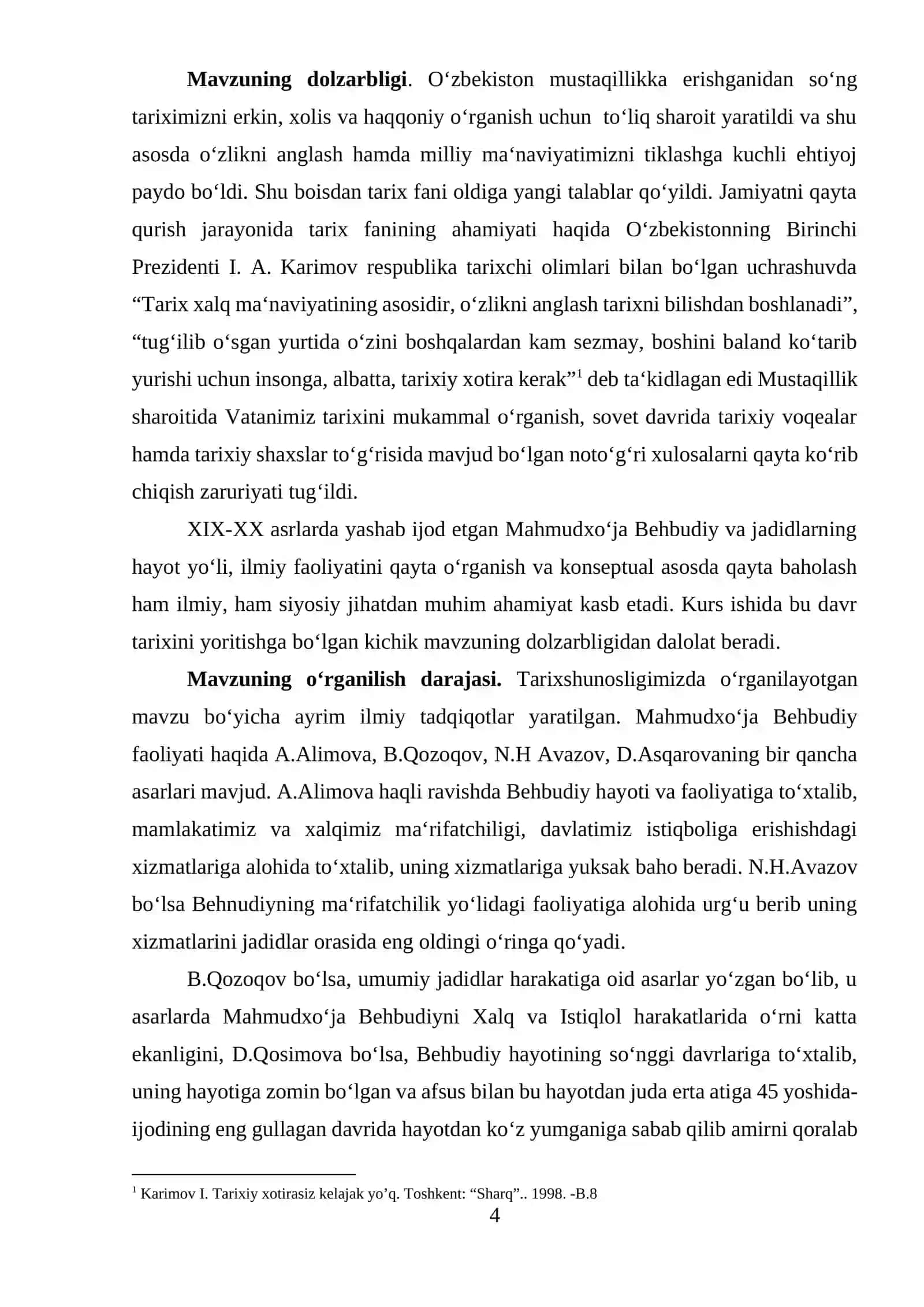 Mahmudxo‘ja Behbudiy va jadidchilik 4