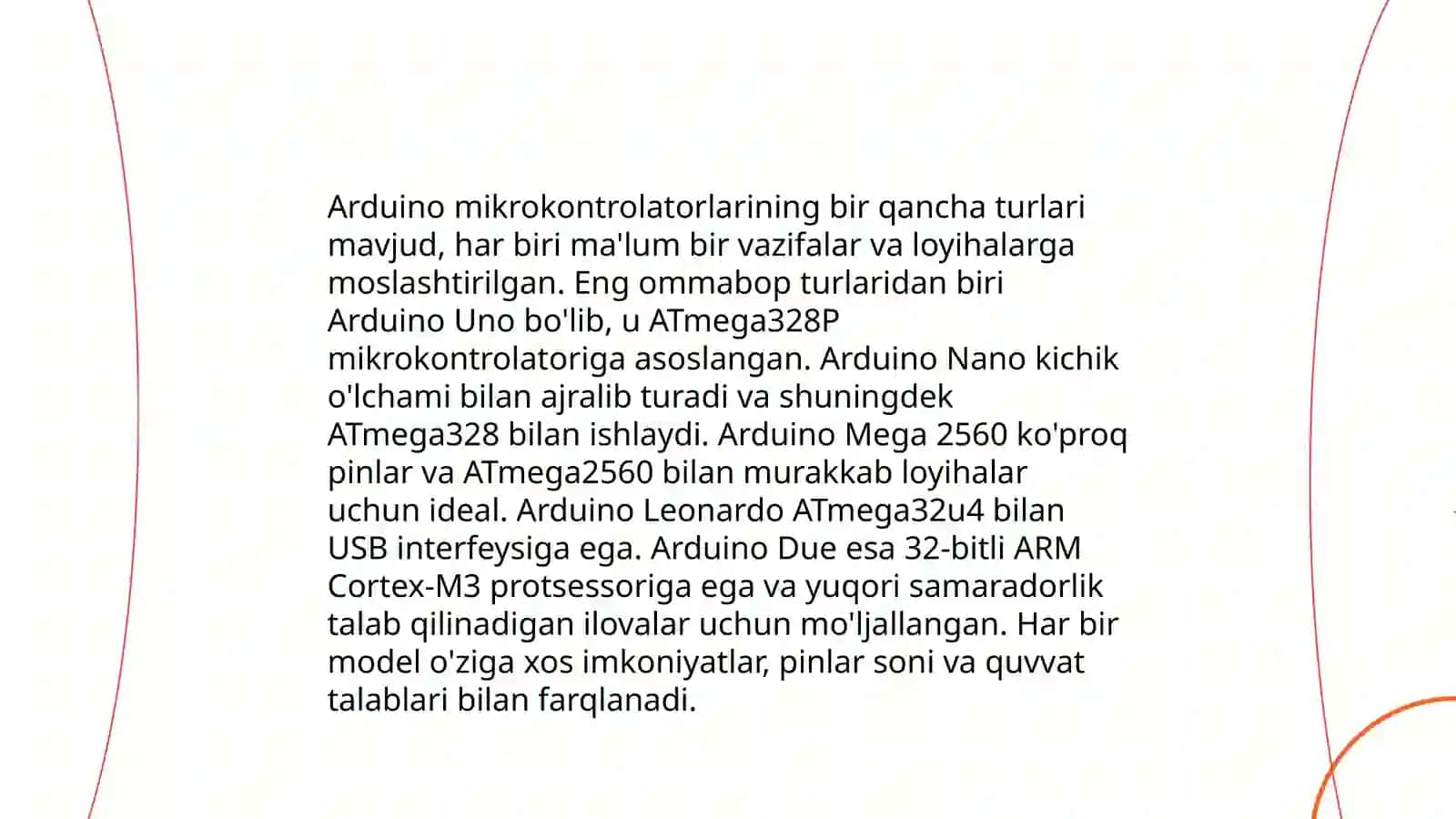Arduino platformasi va uning imkoniyatlari 4