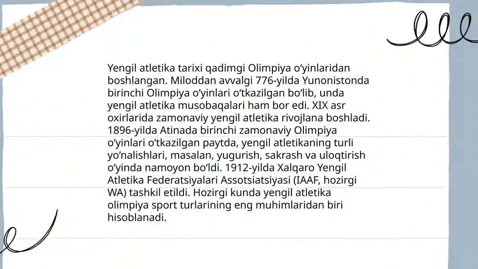 Yengil atletika va uning turlari 4