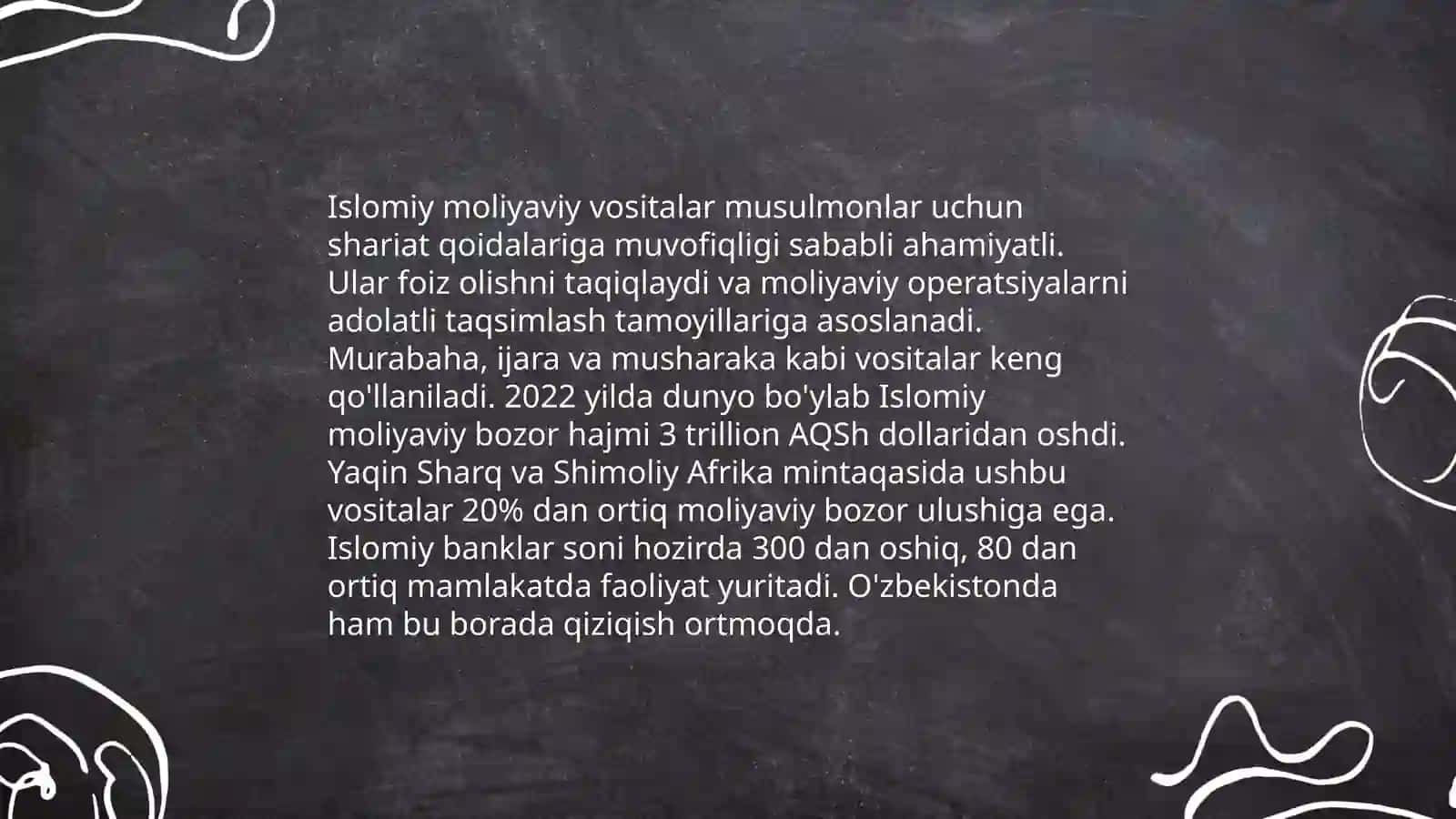 Islom moliyasi 4