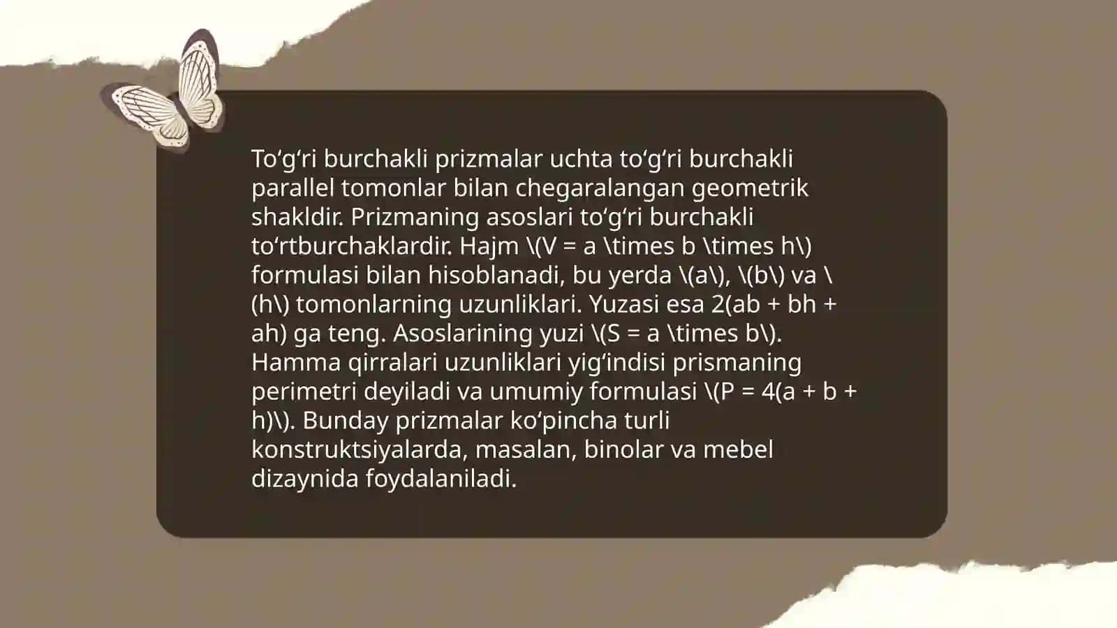 Prizma va toʻg'ri burchakli parallapiped 4