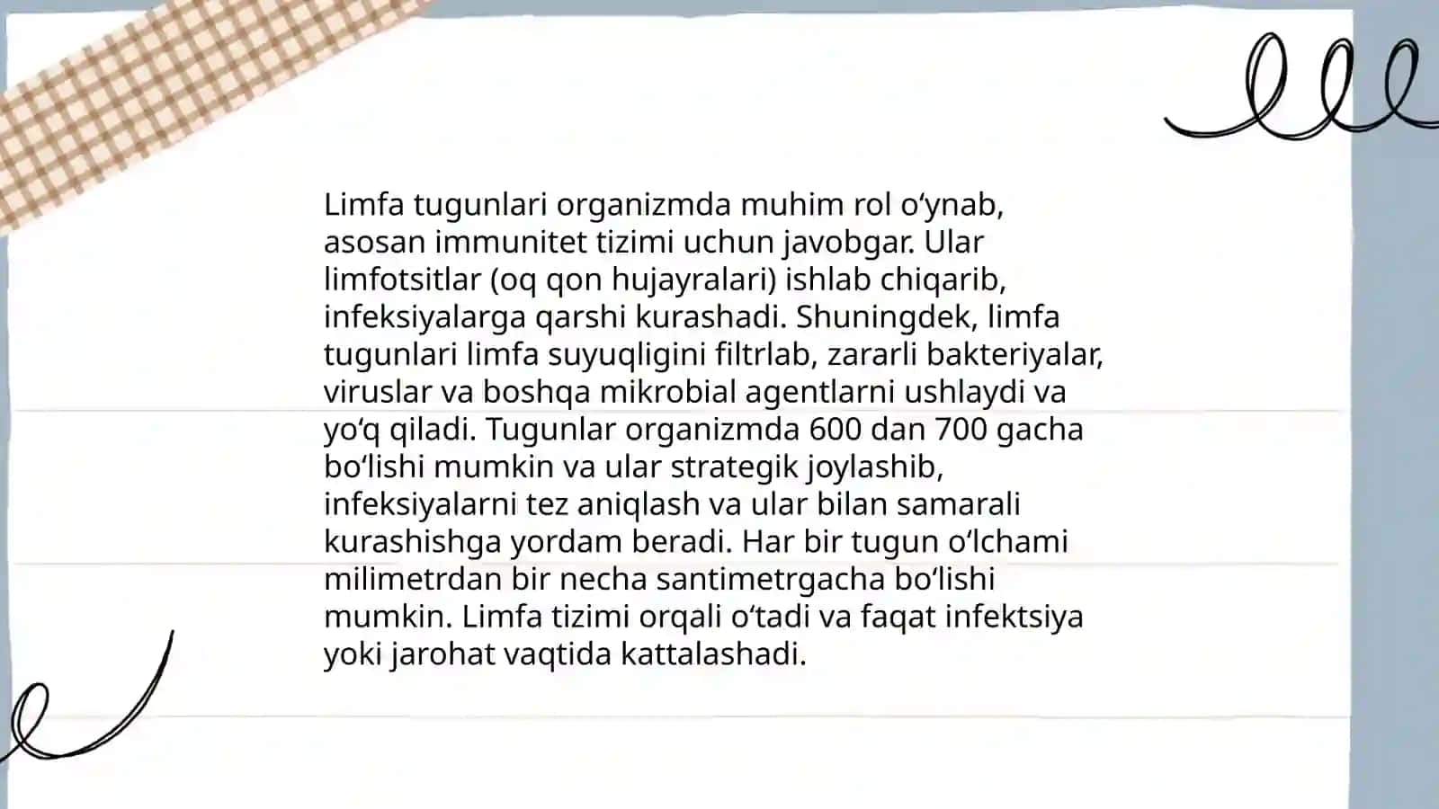 Limfa tugunlari 4