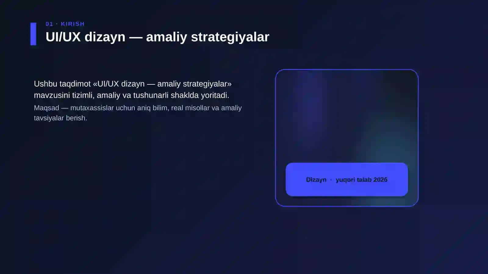 UI/UX dizayn — amaliy strategiyalar 4