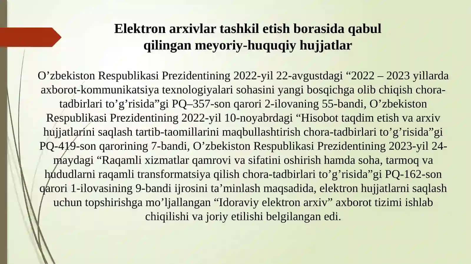 Elektron kutubxonalar va arxivlar bilan ishlash 4