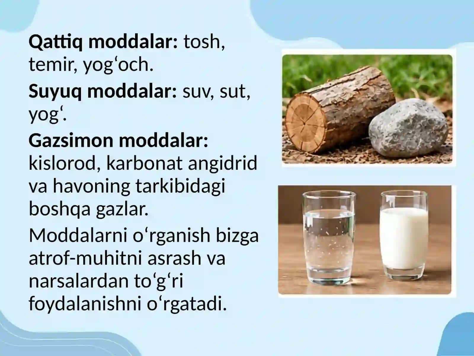 Organik va Noorganik Moddalar 4