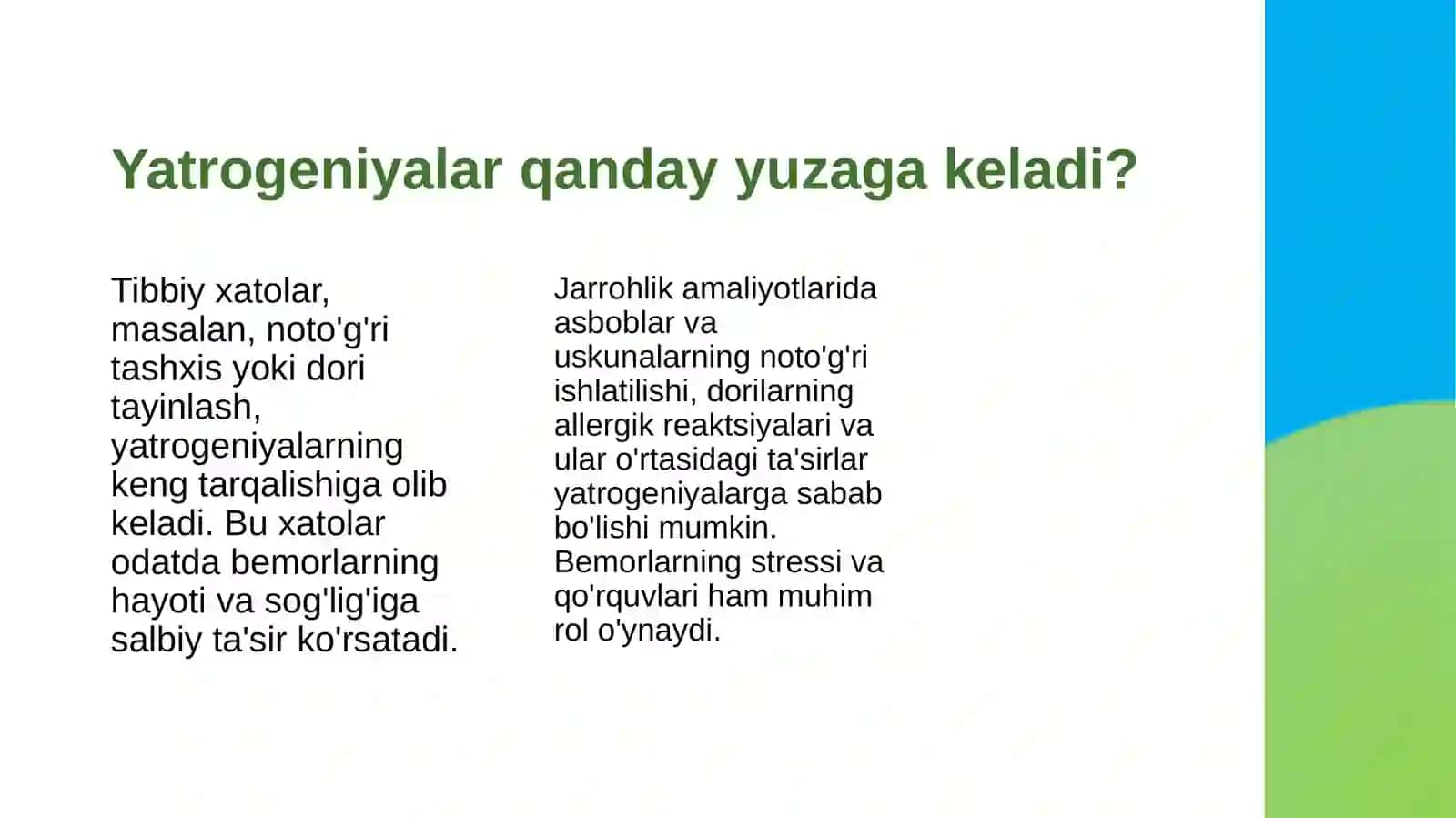 Yatrogeniyalar 4