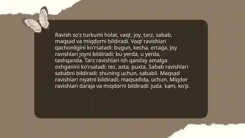 Ravish soʻz turkumi 4