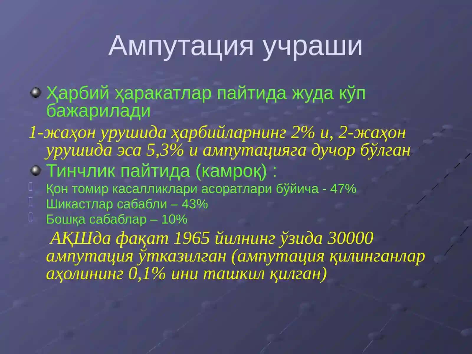 Ампутация Amputatsiya 4