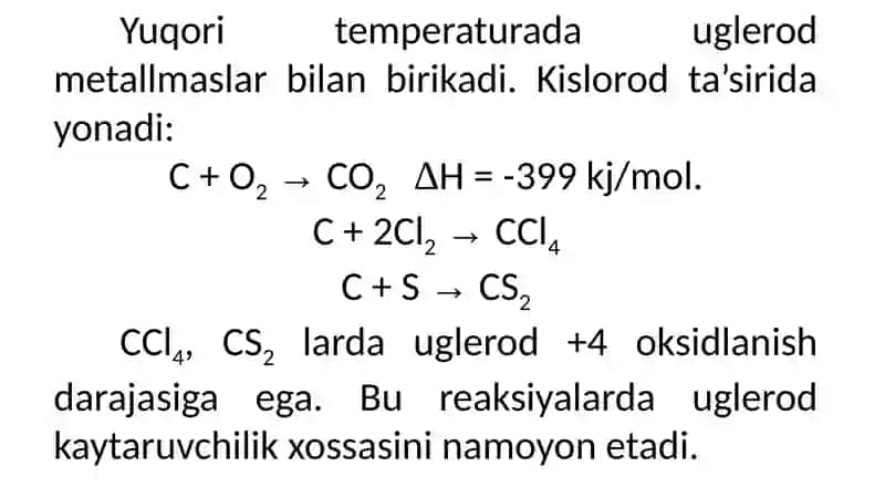 Kimyoviy Elementlar 4