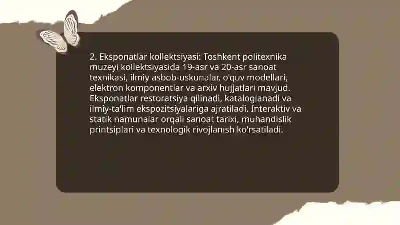 Toshkent Politeknik Muzeyi 4
