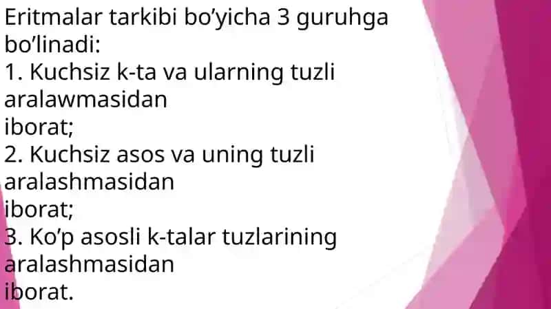 Kislota-Asosli muvozanat.Bufer eritmalar 4