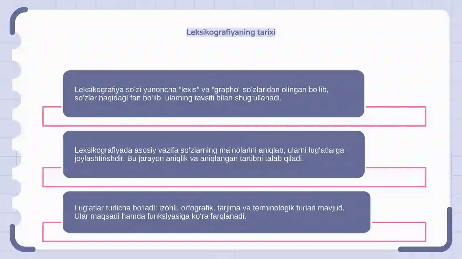 Leksikografiya: Kirish 4
